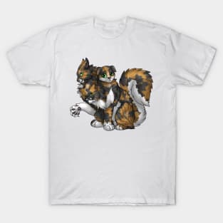 CerPURRus: Tortie-Tabby T-Shirt